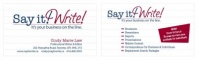Say It! Write!